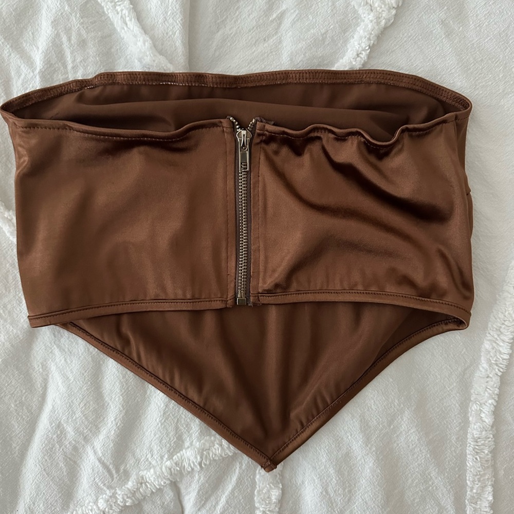 SHEIN Satin Tube top - Picture 2 of 2